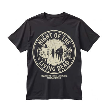 Night of the Living Dead Zombie Horror Film Graphic Unisex TShirt