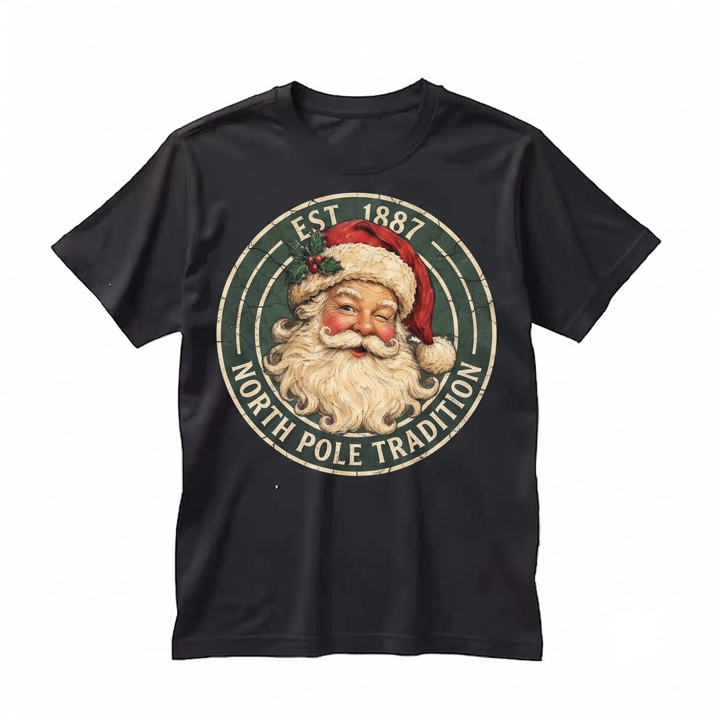 Vintage Retro Holiday Festive Apparel Unisex TShirt