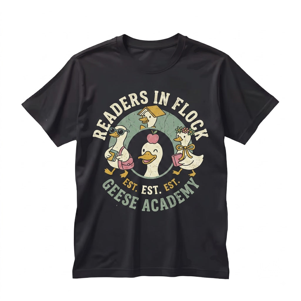 Cute Silly Goose Kindergarten Preschool First Grade Teacher Educator Back to School Graphic Unisex TShirt