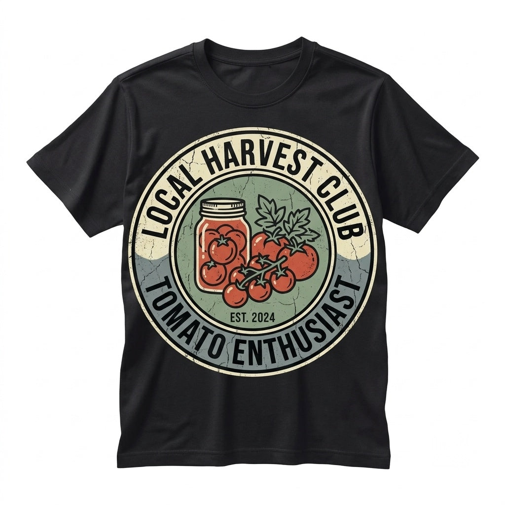 Tomato Enthusiast Vintage Graphic Tee Unisex TShirt