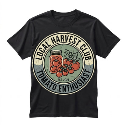Tomato Enthusiast Vintage Graphic Tee Unisex TShirt