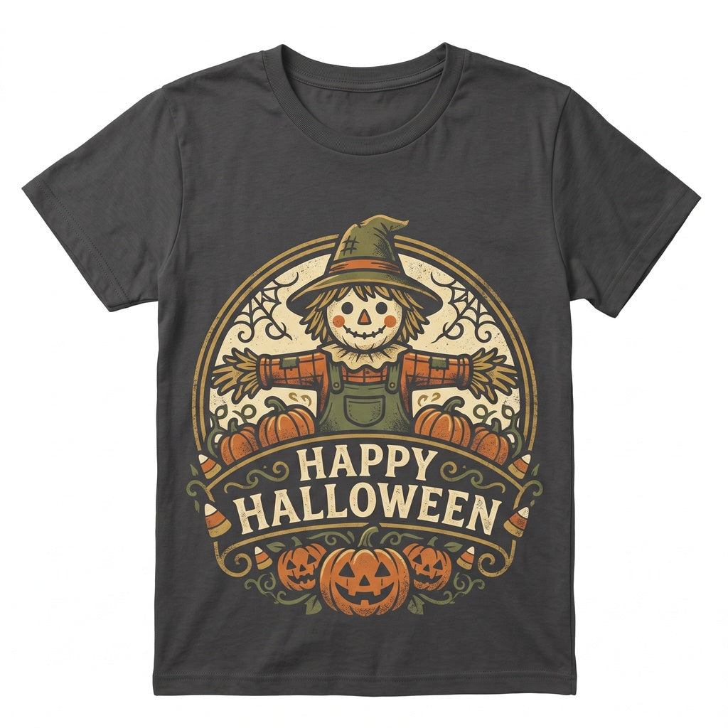 Halloween Suncatcher Black Cat Scarecrow Stained Glass Window Hanging Pumpkin Ghost Decor Spooky Season Gift Graphic Unisex TShirt
