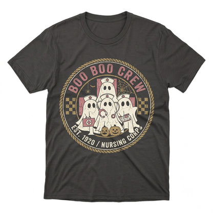 Boo Boo Crew Halloween Ghost Nurse Cute Medical Squad Gift Unisex TShirt