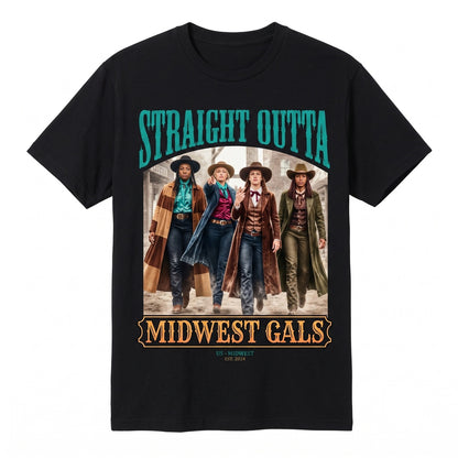 Sophie Cunningham Caitlin Clark Feverstone Vintage Western Outlaw Basketball Unisex TShirt