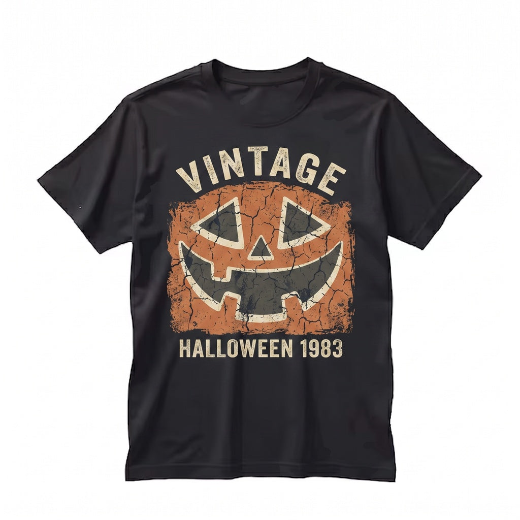 Cute Dalmatian Polka Dot Pumpkin Jack-O-Lantern Halloween Spooky Witch Trick or Treat Costume Unisex TShirt