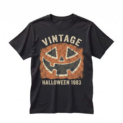 Cute Dalmatian Polka Dot Pumpkin Jack-O-Lantern Halloween Spooky Witch Trick or Treat Costume Unisex TShirt