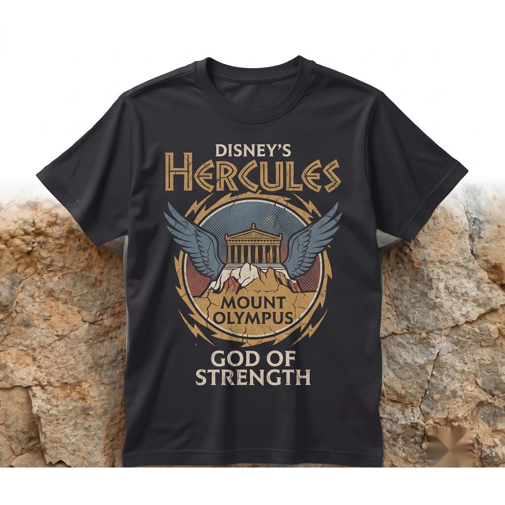 Vintage Hercules Megara 1997 World Tour Graphic 90s Cotton Apparel Top Unisex TShirt