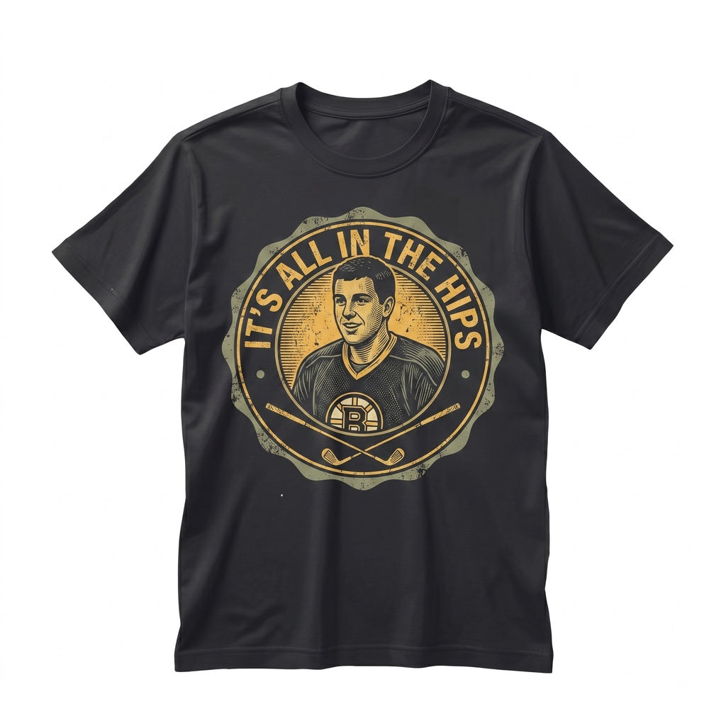 Vintage 90s Golf Comedy Quote Its All in the Hips Funny Graphic Unisex TShirt