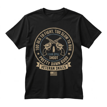 2nd Amendment Pro Gun Rights Patriotic 2A Graphic Novelty Funny Fathers Day Dad Grandpa Birthday Gift Apparel For Him Men Cotton