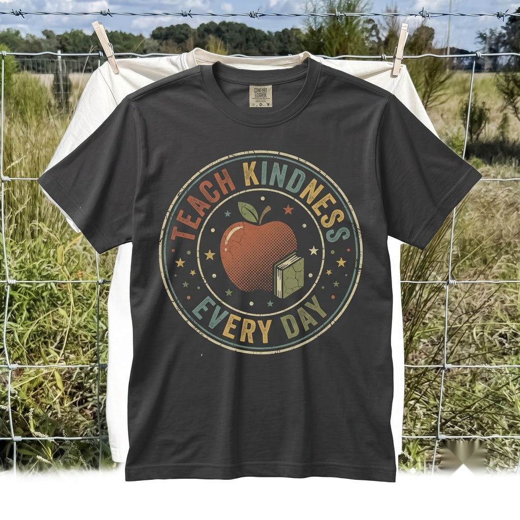 Inspirational Teacher Kindness School Positive Classroom Message Graphic Gift Unisex TShirt