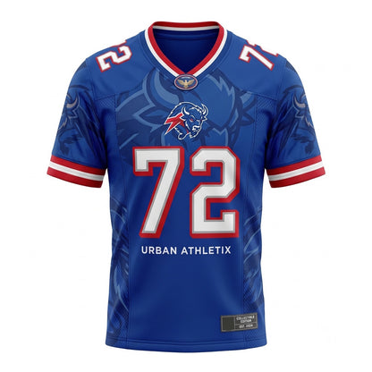 Unisex Athletic Football Fan Jersey - Breathable Mesh Game Day Sportswear