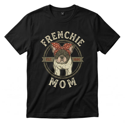 Frenchie Mom Dog Funny French Bulldog Pet Puppy Cute Owner Gift Birthday Christmas Mothers Day Present Costume Unisex TShirt