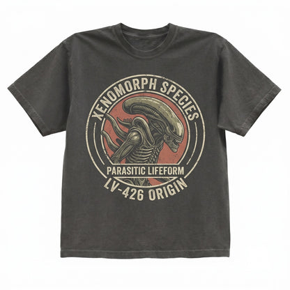 Vintage 1980s Sci-Fi Horror Extraterrestrial Monster Graphic Print Unisex TShirt