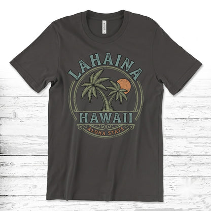 Vintage Maui Lahaina Hawaii Beach Vacation Souvenir Apparel Unisex TShirt