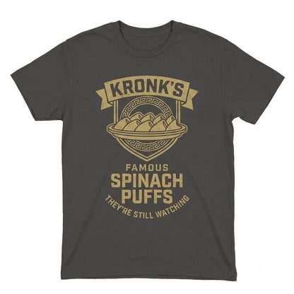 Vintage Kronk Spinach Puffs Angel Devil Retro Movie Theme Park Vacation Unisex TShirt