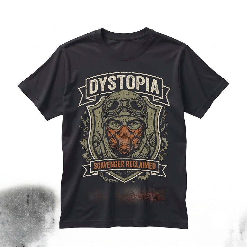 Dystopia Cyberpunk Apocalyptic Grunge Sci-Fi Graphic Unisex TShirt