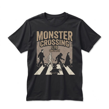 Vintage Halloween Monster Jimothy Raccoon Gothic Midnight Creatures Spooky Season Classic Horror Unisex TShirt
