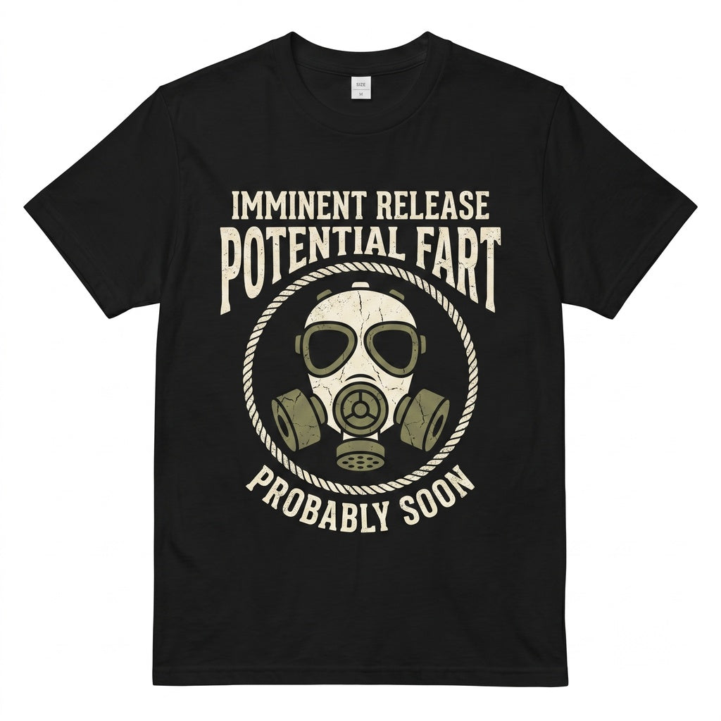 Funny Gonna Fart Soon Humorous Rude Novelty Gag Gifts for Grandpa Dad Uncle Graphic Apparel Unisex TShirt
