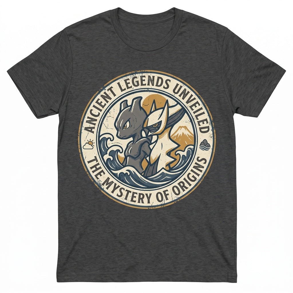 Arceus Mewtwo Japanese Anime Graphic Tank Top Vintage Y2K Sleeveless Legendary Battle Unisex TShirt