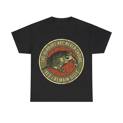 Vintage Japanese Frog Graphic Retro Woodblock Art Aesthetic Cotton Unisex TShirt