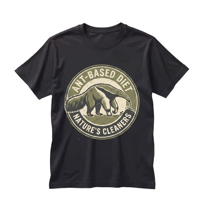 Funny Anteater Ant-Based Diet Wildlife Animal Graphic Short Sleeve Unisex TShirt