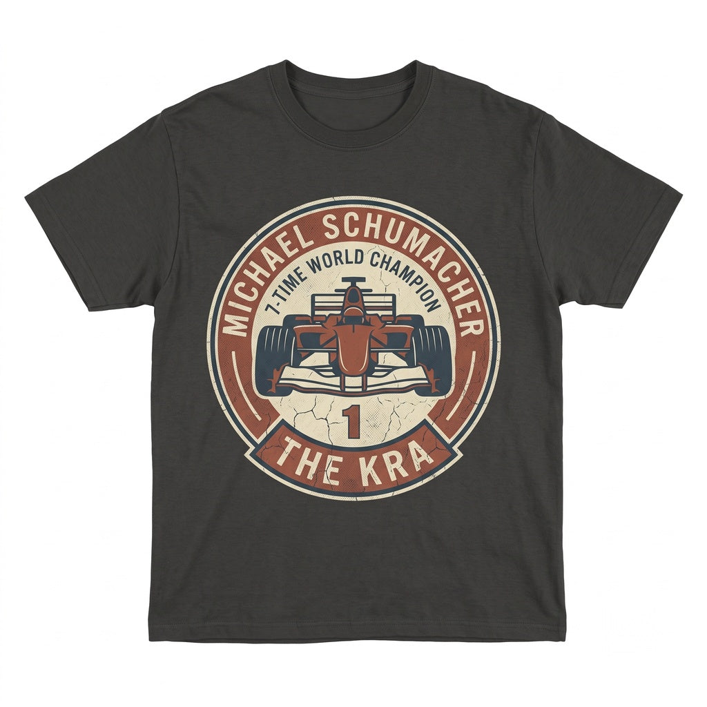 Michael Schumacher Grand Prix Racing Graphic Vintage Red Motorsport Unisex TShirt