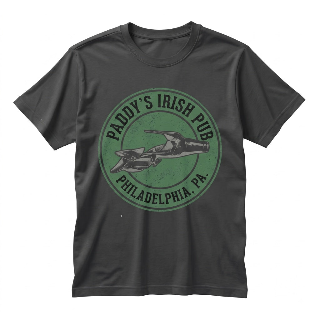 Paddys Irish Pub Vintage Retro Philadelphia Bar Graphic Unisex TShirt