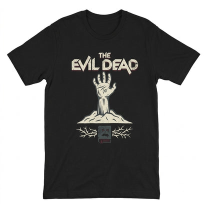 Evil Dead Black and White Cult Horror Film Graphic Unisex TShirt