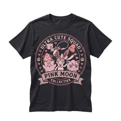Kawaii Pink Monster Pastel Anime Graphic Gamer Fan Gift Cute Japanese Cartoon Unisex TShirt