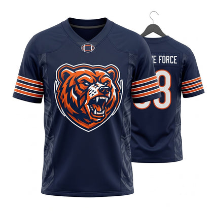 Unisex Breathable Mesh Football Fan Jersey - Lightweight Stitched Game Day Athletic Top