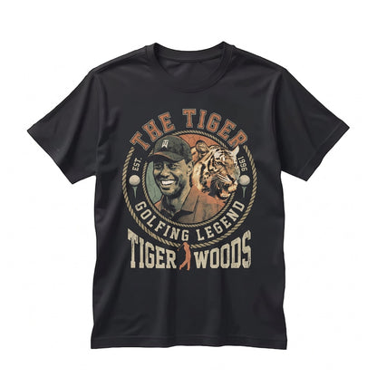 Tiger Woods Golf Legend Graphic Retro Champion Icon FD Unisex TShirt