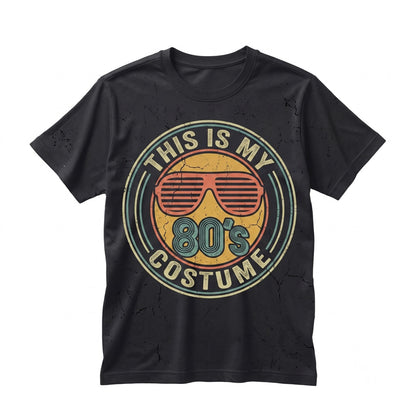 Vintage 1980s Retro Music Theme Costume Graphic Apparel Throwback Vibe Gifts Unisex TShirt