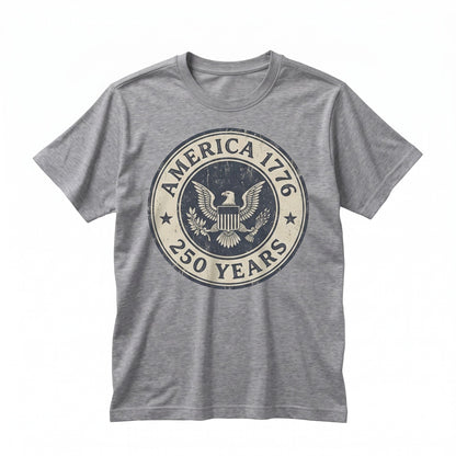 Vintage American 250 Years 4th of July Independence Day Patriotic USA Celebration Gift Unisex TShirt