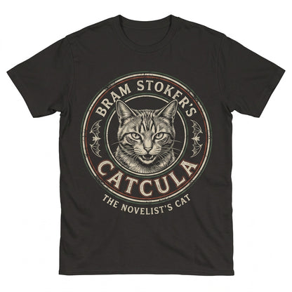 Funny Catcula Vampire Graphic Grunge Vintage 80s 90s Retro Witchy Goth Emo Punk Unisex TShirt