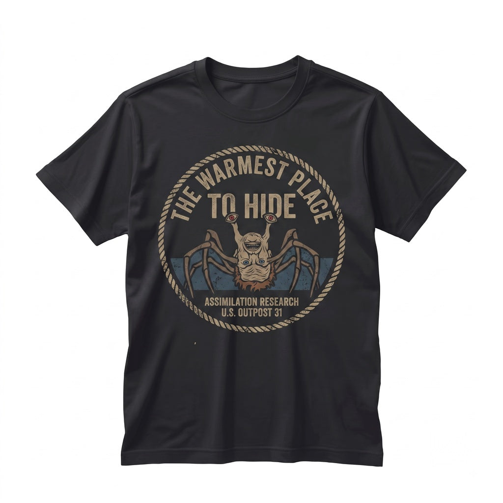 80s Sci-Fi Horror Movie Norris Spiderhead Alien Creature Graphic Unisex TShirt