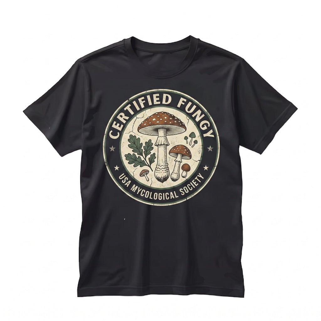 Funny Im A Funguy Mushroom Mycologist Forager Nature Lover Gift Unisex TShirt