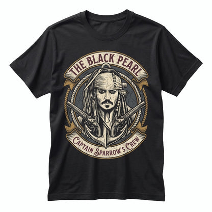 Vintage Jack Sparrow Pirate Captain Theme Park Ride Retro Graphic Merch Gift Unisex TShirt