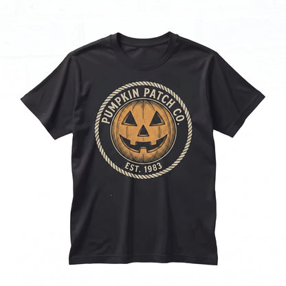 Jack O Lantern Faux Lace Halloween Black Graphic Vintage Spooky Apparel Unisex TShirt