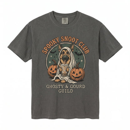 Personalized Dog Breeds Halloween Pumpkin Coffee Trick or Treat Cute Pet Costume Apparel, Unisex TShirt