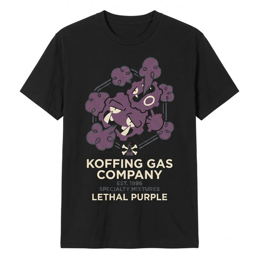 Vintage Weezing Anime Graphic Retro Poison Type Gamer Washed Unisex TShirt