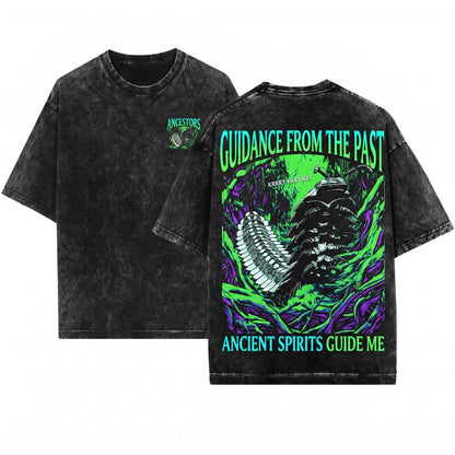 My Ancestors Guide Me Prehistoric Bug Unisex Wash T-Shirt