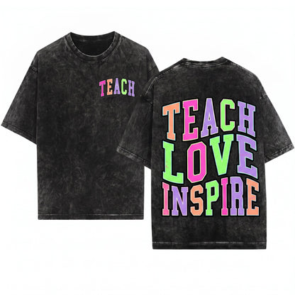 Colorful Varsity Teach Back To School Sped Senior Office Grunge Clean Bundle Digital PNG Graphic Design Direct To Film Print File