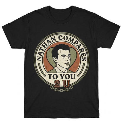 Nathan Fielder Funny Face Meme Graphic Deadpan Comedy Vintage Cotton Crewneck Unisex TShirt