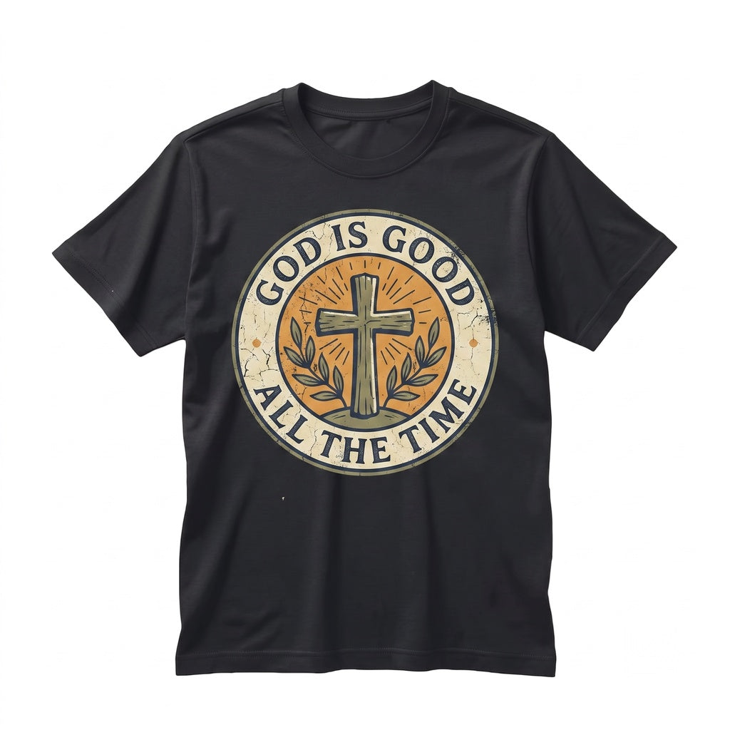 God Is Good All The Time Cute Christian Faith Teen Girls Women Unisex TShirt