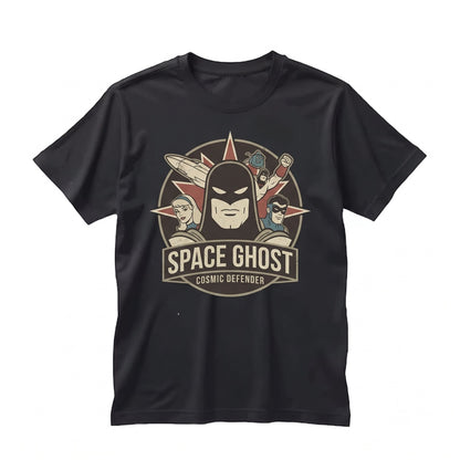 Vintage Retro Hanna Barbera Coast to Coast Phantom Superhero Graphic Cotton Unisex TShirt