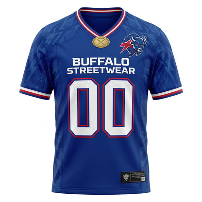 Unisex Custom Football Fan Jersey - Lightweight Stitched Breathable Game Day Mesh Apparel