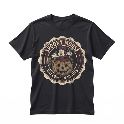 Spooky Magic Friends Pumpkin Graphic Fall Holiday Theme Park Unisex TShirt
