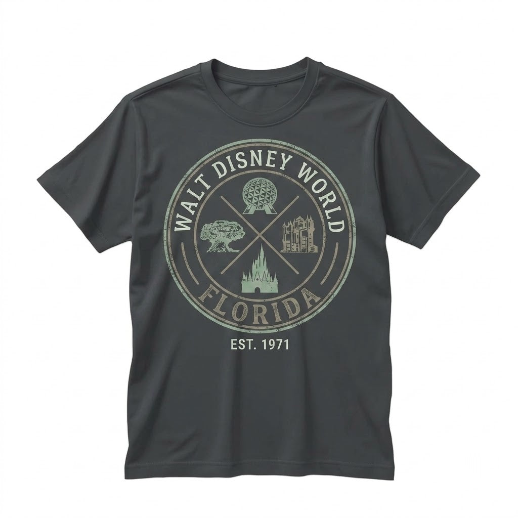 Orlando Theme Park Vacation Matching Family Trip, Florida Safari Adventure Movie Studio Unisex TShirt