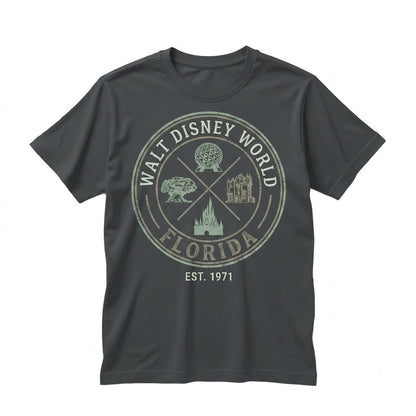 Orlando Theme Park Vacation Matching Family Trip, Florida Safari Adventure Movie Studio Unisex TShirt