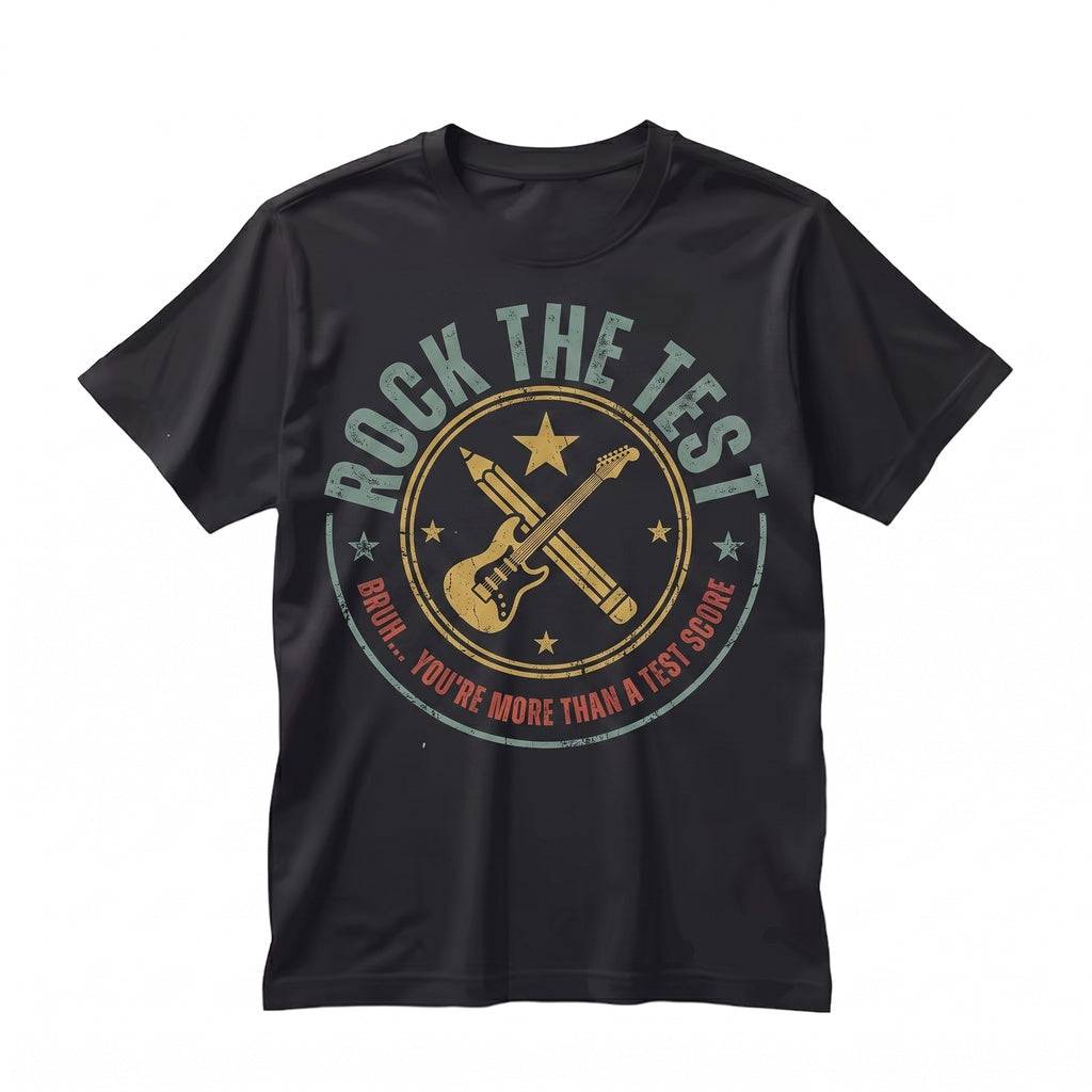 Rock The Test DayRock The State Test Day Teacher Coordinator School Week Youre More Than A Score Unisex TShirt